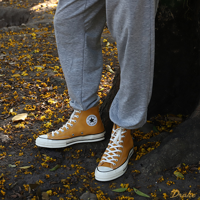 Converse 1970s best sale sunflower on feet